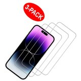 INF Zaščita zaslona iz kaljenega stekla za iPhone 15 Pro (paket 3 kosov), (21297050) Cene