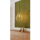 Lesnina XXXL Viseća lampa STYPE E27 33 cm zlatna 43695 | Eponuda.com