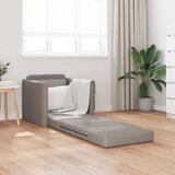  Krevet na razvlačenje Sivo-smeđa 74 x 77 x 81 cm tkanina | shoptok.hr