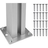  Ograja za koš za smeti Rjava 237 x 85 x 115 cm Aluminij in WPC, (5000241944) | Shoptok.si