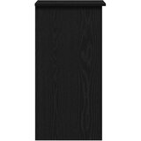 vidaXL Radni stol s policama crni 84x40x78 cm konstruirano drvo | shoptok.hr