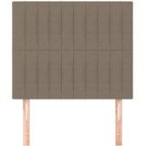  Uzglavlje boje taupe 100x5x118/128 cm tkanina | shoptok.hr