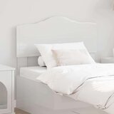  Vzglavje z vzglavjem Svetlo Belo 75 cm Konstruiran les, (5000110306) | Shoptok.si
