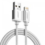 Ugreen polnilni kabel, usb-a na apple lightning, 1 m, bel | Shoptok.si