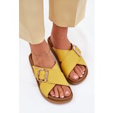 Inblu Leather Women's Slippers With Buckle | shoptok.hr