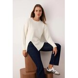 TRENDYOLMILLA ženski duks Twoaw26Kz00260, Ecru-Ecru | Eponuda.com
