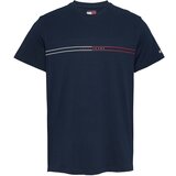 Tommy Jeans Majica mornarska / rdeča / bela | Shoptok.si