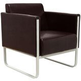 MID.YOU Fotelj Aruba, Temno Rjava | Shoptok.si