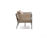 Kave Home Zelen/bež oblazinjen vrtni kavč Zivia – | Shoptok.si