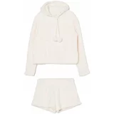 Cropp ženski komplet dvodijelne pidžame - Bijela 0612K-00X