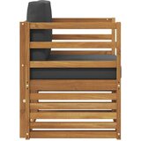  Set vanjskih sofa s jastukom Prirodna 67 x 63 x 73 cm | shoptok.hr
