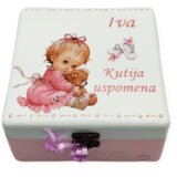  🎁 Personalizirana škatla spominov – popolno darilo za krst, rojstvo ali prvi rojstni dan Š165131 | Shoptok.si