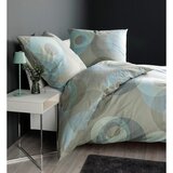 Janine POSTELJNINA 135/200 cm mako saten žajbljevo zelena | Shoptok.si