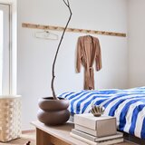 OYOY Living Design Bijela/plava pamučna posteljina za krevet za jednu osobu 140x200 cm Shima – | shoptok.hr