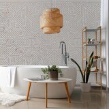  Foto tapeta - Geometric Pattern Shades of Gold and Marble Stone 300x210 | shoptok.hr