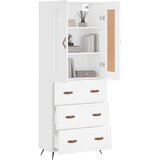 vidaXL Visoka komoda bijela 69 5x34x180 cm konstruirano drvo | shoptok.hr