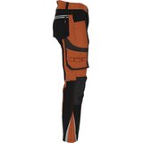 Lahti Pro Muške radne hlače Stretch Line Lahti Pro - smeđa/crna (M) | shoptok.hr