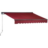  markiza z zaščitno prevleko bedford 400 cm x 250 cm, jagodno rdeča Cene