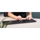 Cherry tipkovnica KW 9100 Slim, črna, USB-C, UK SLO g. | Shoptok.si