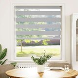 vidaXL Zavjesa zebra 110x150 cm širina tkanine 105,9 cm poliester | shoptok.hr