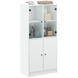  Visoka komoda s vratima bijela 68x37x142 cm konstruirano drvo | Eponuda.ba