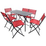 Ambia Garden Vrtni Set Sumila, Rdeča, Črna, 7-Delno Cene