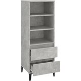  Visoka komoda boja betona 40 x 36 x 110 cm konstruirano drvo | Eponuda.ba