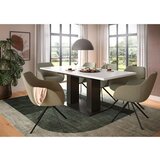 MID.YOU Raztegljiva Miza Marlon, Bela, Siva, 150-190x90cm | Shoptok.si