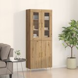 vidaXL visoka omara iz hrasta Artisan 69.5x34x180 cm | Shoptok.si