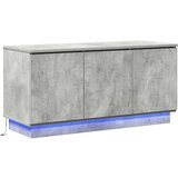vidaXL TV omarica Betonsko siva 100x38x49 cm Inženirski les | Shoptok.si