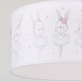  Brilagi - LED dečiji luster na sajli BOBO 1xE27/10W/230V prečnik 35 cm bela/zečići | Eponuda.com