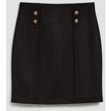 Marisse Pencil Skirt With Decorative Buttons | shoptok.hr