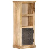  Visoka komoda s vratima 45 x 32 x 110 cm od masivnog drva manga | shoptok.hr