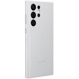 Samsung Usnjena hrbtna stran Galaxy S22 Ultra, V. siva | Shoptok.si