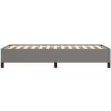 vidaXL Posteljni okvir brez vzmetnice temno siv 90x190 cm enojna blago | Shoptok.si