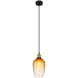 Globo Salvy Viseća svjetiljka (60 W, Ø x V: 15 x 120 cm, Smeđa, Crna) | shoptok.hr