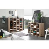 CARRYHOME regal 92/96/33 cm hrast sonoma | Shoptok.si