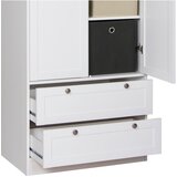 MID.YOU garderobna omara landwood, bela | Shoptok.si