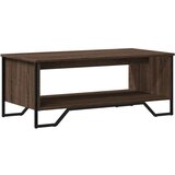  Stolić za kavu smeđa boja hrasta 100x51x40 cm konstruirano drvo | shoptok.hr