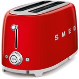 Smeg TSF02RDEU 2-Schlitz-Toaster Lang 50's Retro Style, Rot | Shoptok.si