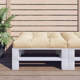 vidaXL Blazina za kavč iz palet bež 70x70x12 cm | Shoptok.si
