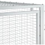  za pse s ograđenim prostorom antracit 153x396x110 cm pocinčani čelik | Eponuda.ba