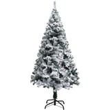  Umjetno božićno drvce Bijelo 150 cm PVC i Čelik i Plastika | shoptok.hr