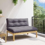  Srednji Sofe Jedinica Svjetli akacija i tamno siva Drvo bagrema | shoptok.hr
