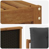  Set vanjskih sofa 7 kom. Prirodna i antracit | shoptok.hr