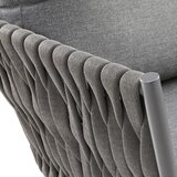 Bessagi Garden lounge garnitura mila, temno siva, 4-Delni set | Shoptok.si