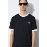 Fred Perry Taped Ringer T-shirt Black | Shoptok.si