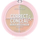 Essence CORRECT & CONCEAL paleta korektora za ujednačavanje tena lica 4.4 g Cijene