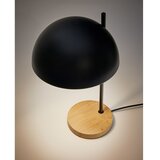 Kave Home Črna/v naravni barvi namizna svetilka s kovinskim senčilom (višina 48,5 cm) Catlar – | Shoptok.si