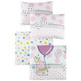 Lessentiel Maison Dječja posteljina za dječji krevetić od renforce pamuka s uključenom plahtom/4-dijelna 100x150 cm Balloons – Cijene